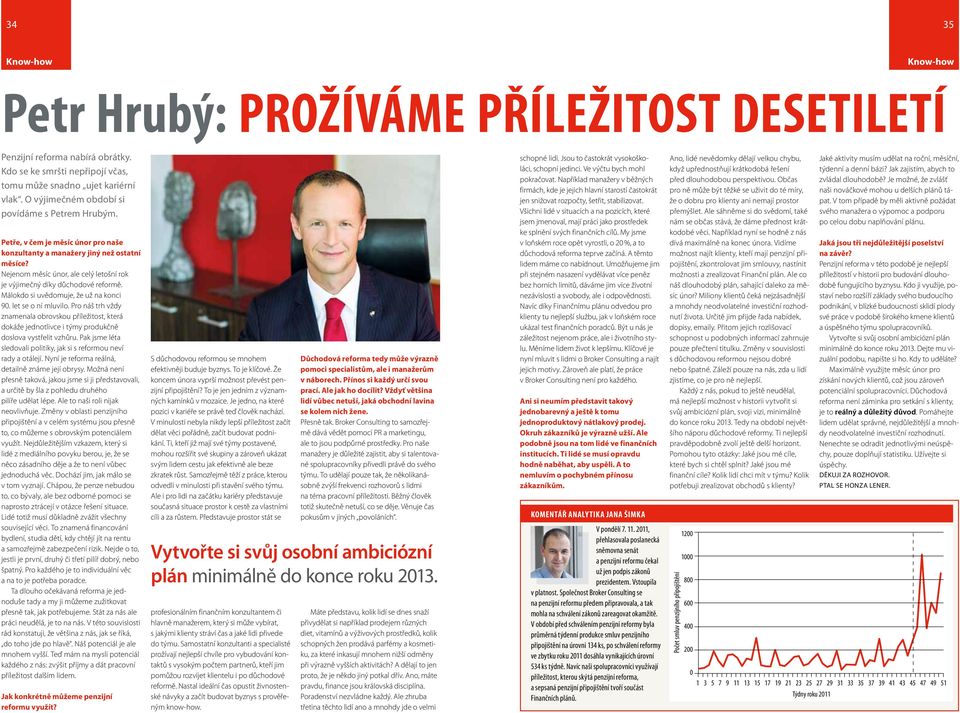 Nejenom měsíc únor, ale celý letošní rok je výjimečný díky důchodové reformě. Málokdo si uvědomuje, že už na konci 90. let se o ní mluvilo.