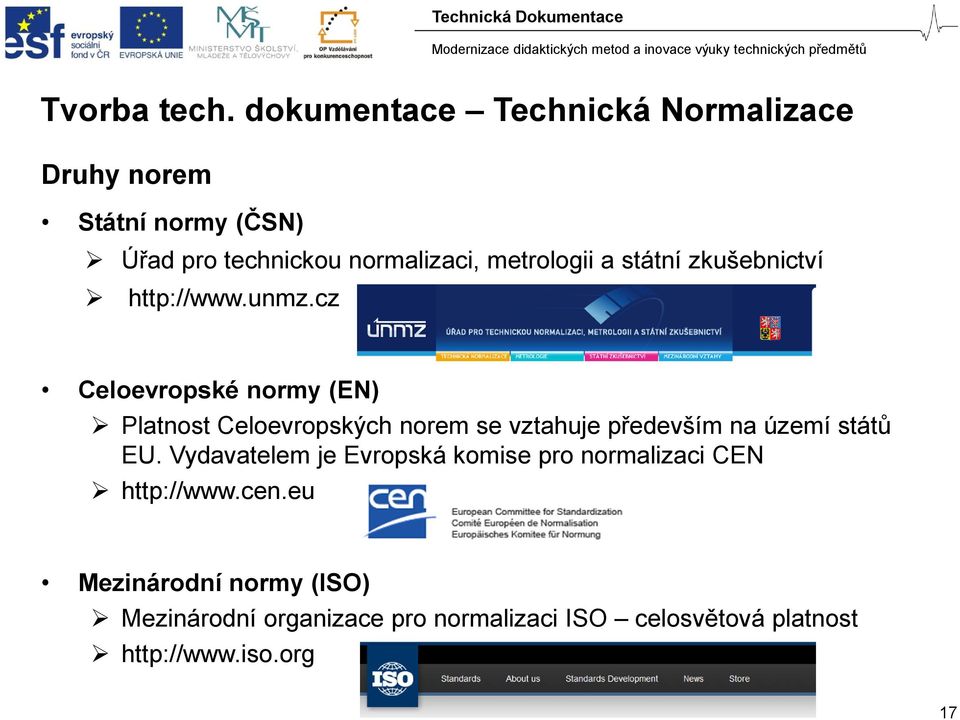 a státní zkušebnictví http://www.unmz.