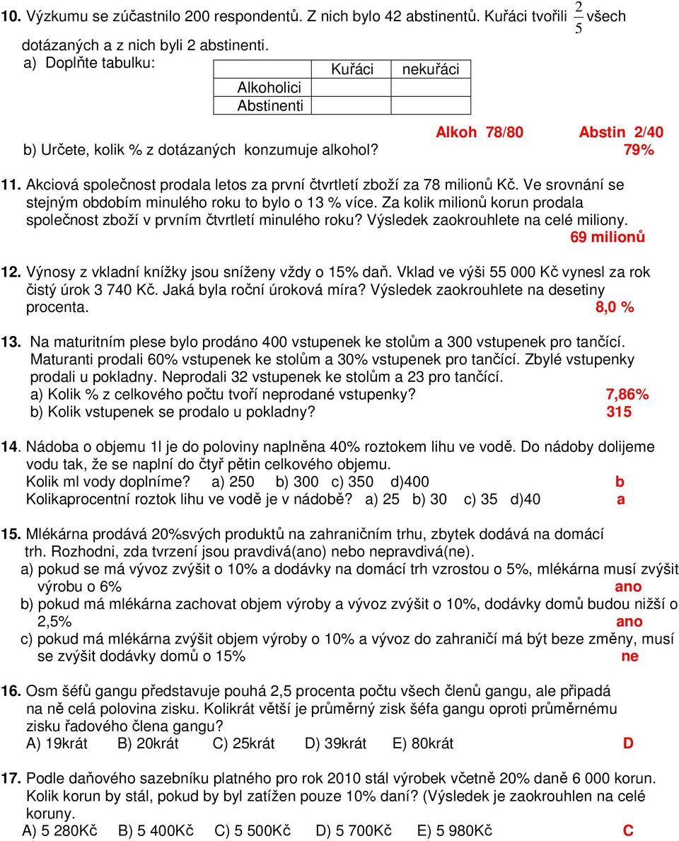 Akciová společnost prodala letos za první čtvrtletí zboží za 78 milionů Kč. Ve srovnání se stejným obdobím minulého roku to bylo o % více.