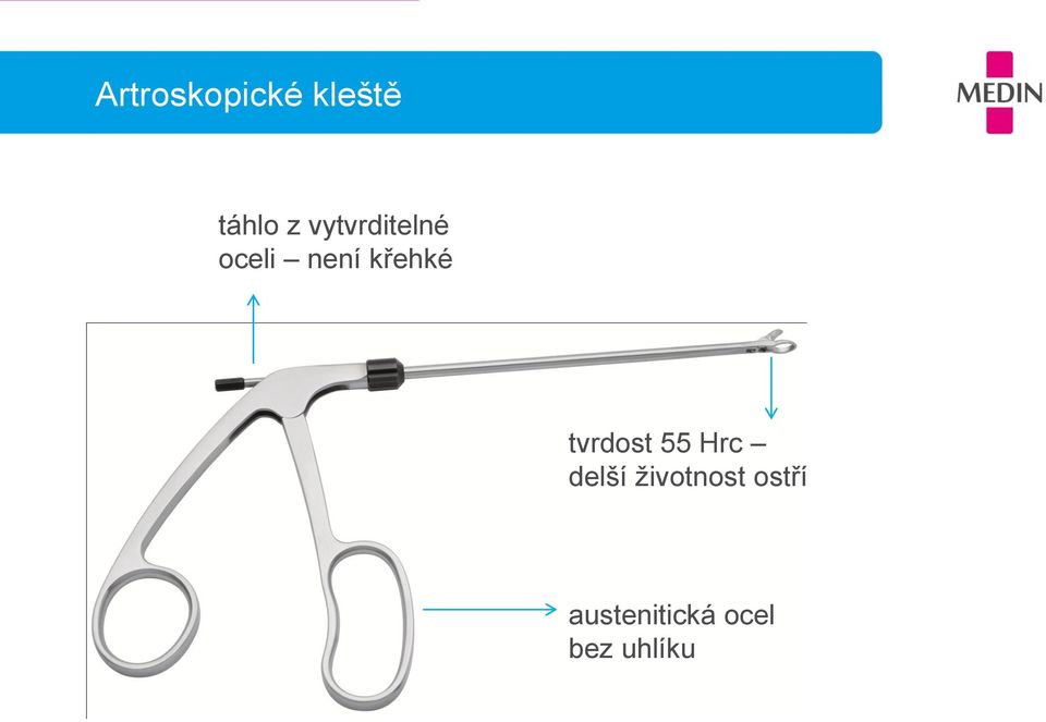 tvrdost 55 Hrc delší životnost