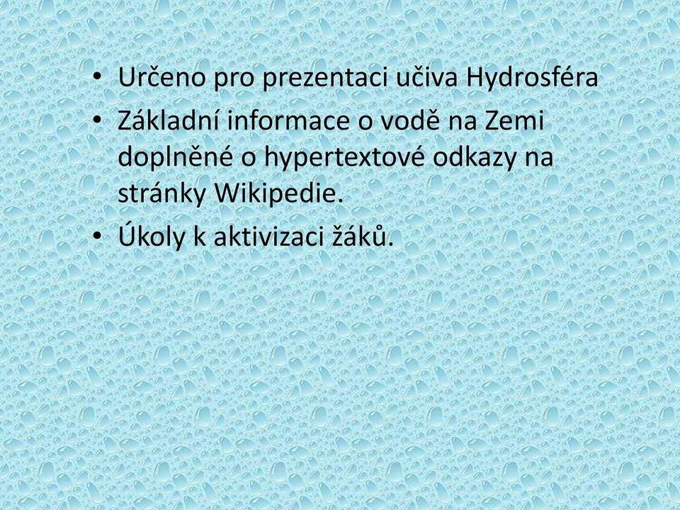 na Zemi doplněné o hypertextové