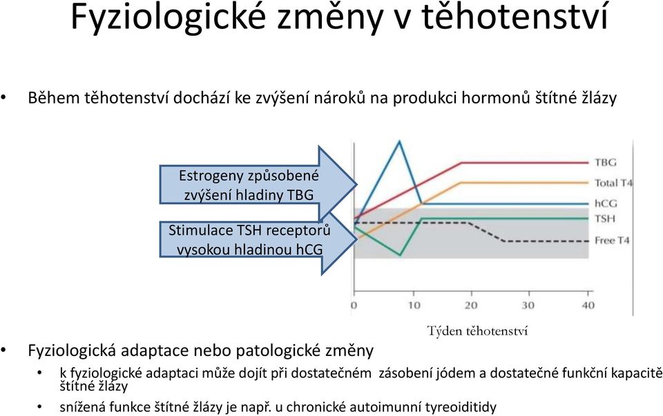 Fyziologická adaptace nebo patologické změny k fyziologické adaptaci může dojít při dostatečném zásobení