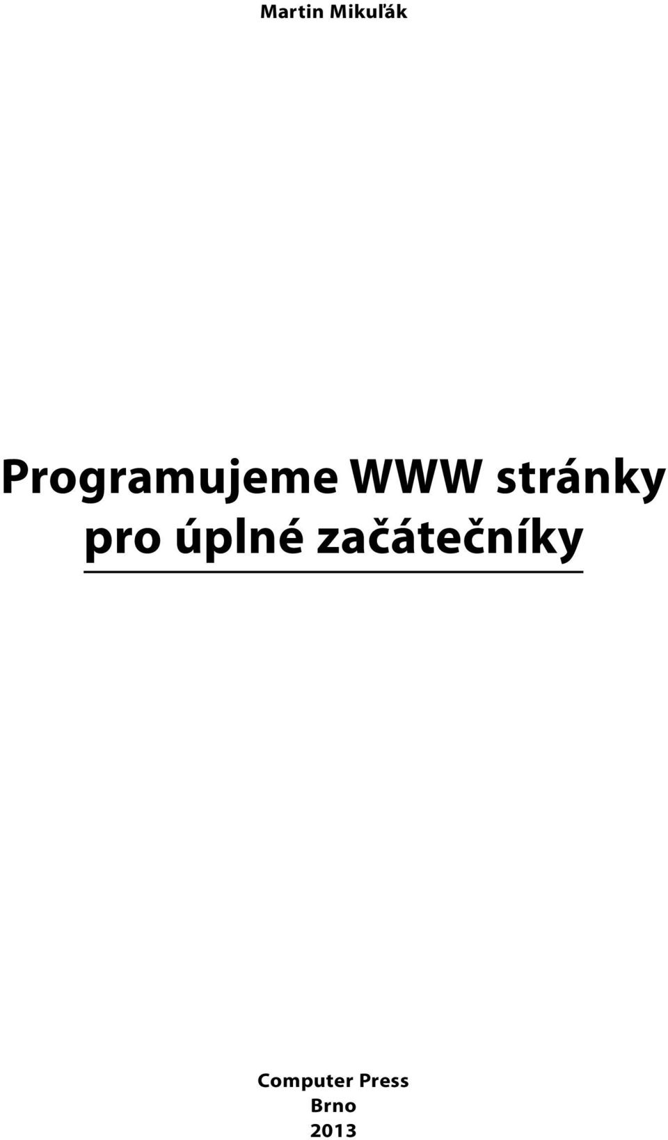 stránky pro úplné