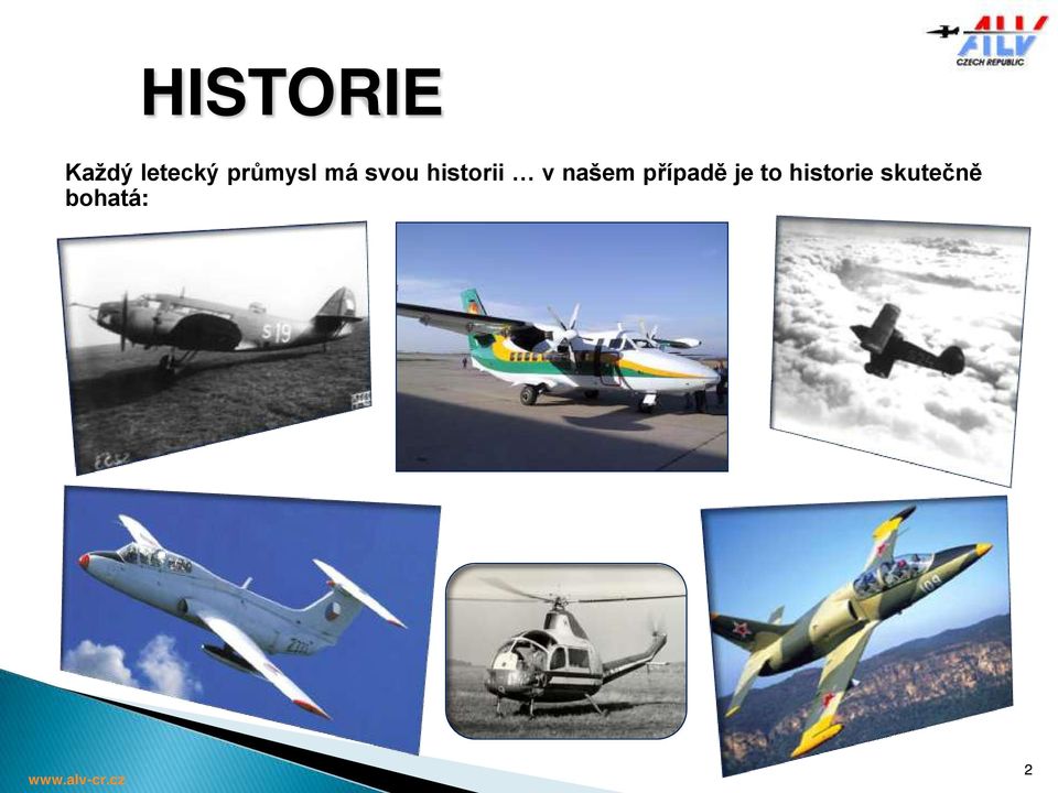 historii v našem