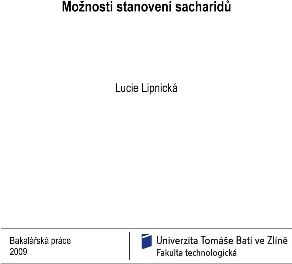 sacharidů Lucie
