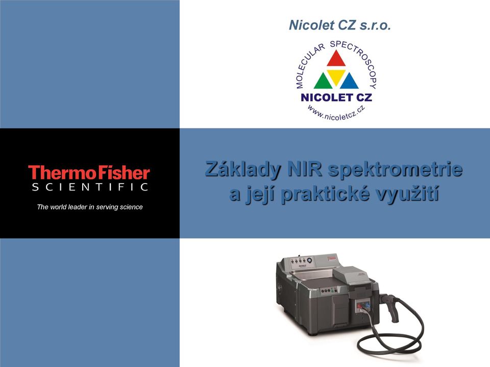 science Základy NIR