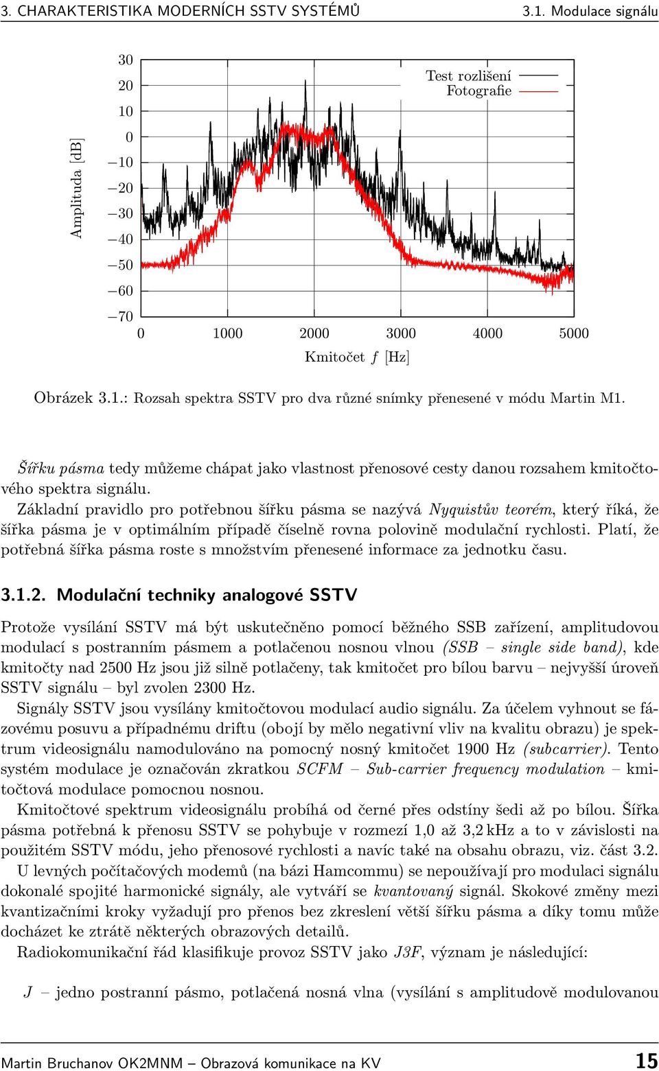 Základní pravidlo pro potřebnou šířku pásma se nazývá Nyquistův teorém, který říká, že šířka pásma je v optimálním případě číselně rovna polovině modulační rychlosti.