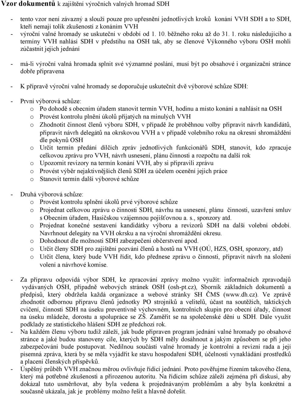 10. běžného roku až do 31. 1.