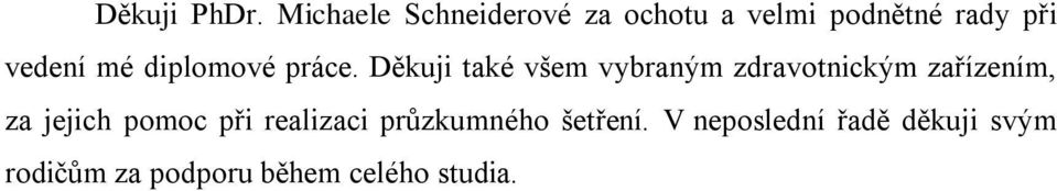 diplomové práce.