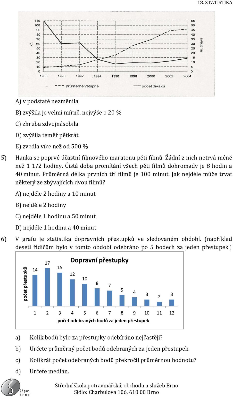 Jak nejdéle může trvat některý ze zbývajících dvou filmů?