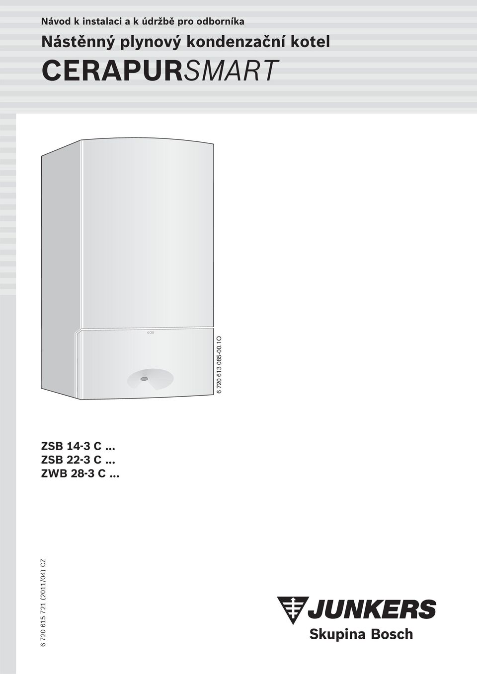 CERAPURSMART 6 720 613 085-00.1O ZSB 14-3 C.