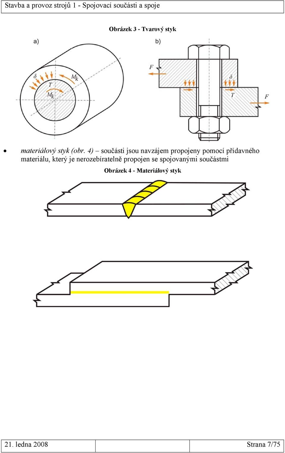 materiálu, který je nerozebíratelně propojen se