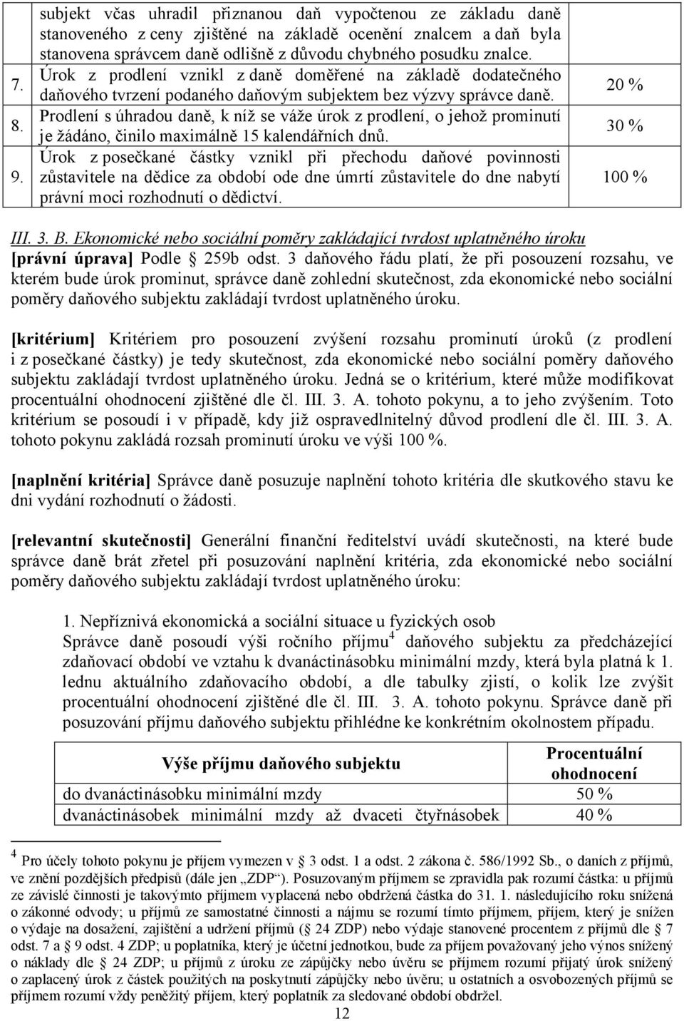 Úrok z prodlení vznikl z daně doměřené na základě dodatečného daňového tvrzení podaného daňovým subjektem bez výzvy správce daně.