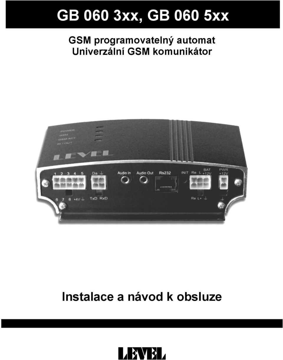 automat Univerzální GSM