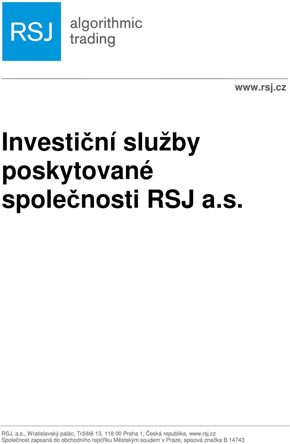 služby