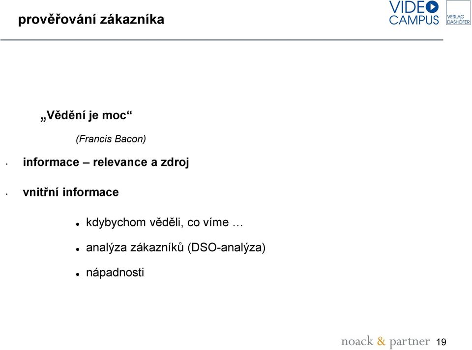 zdroj vnitřní informace kdybychom věděli,