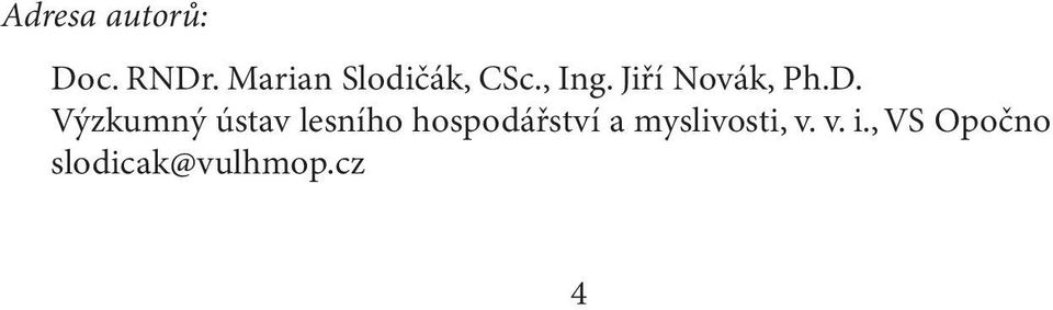 Jiří Novák, Ph.D.