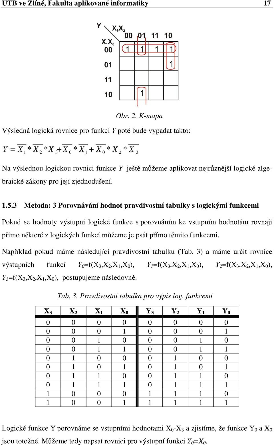 algebraické zákony pro její zjednodušení..5.