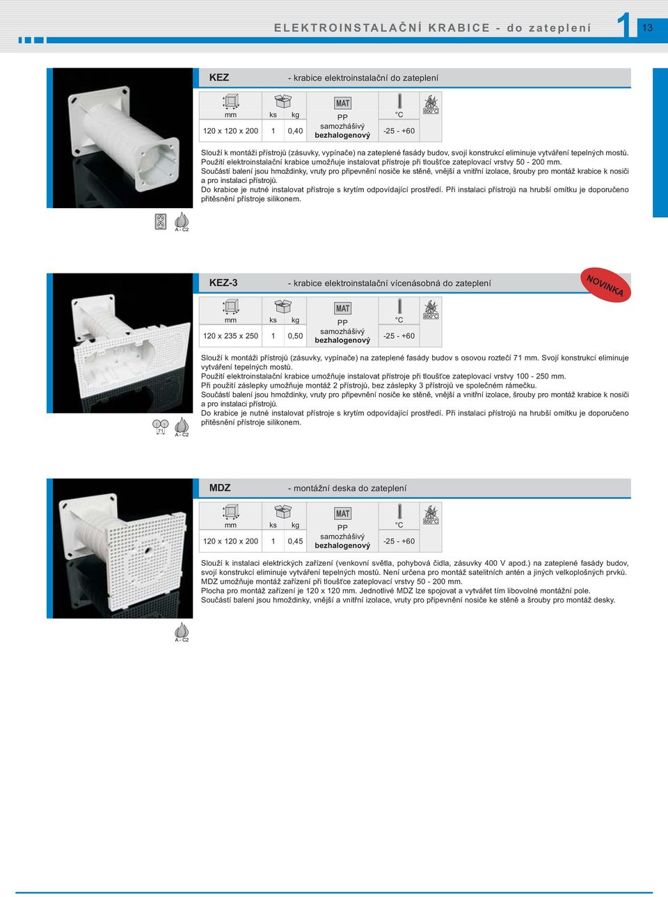 ELEKTROINSTALAČNÍ KRABICE A PŘÍSLUŠENSTVÍ - PDF Free Download