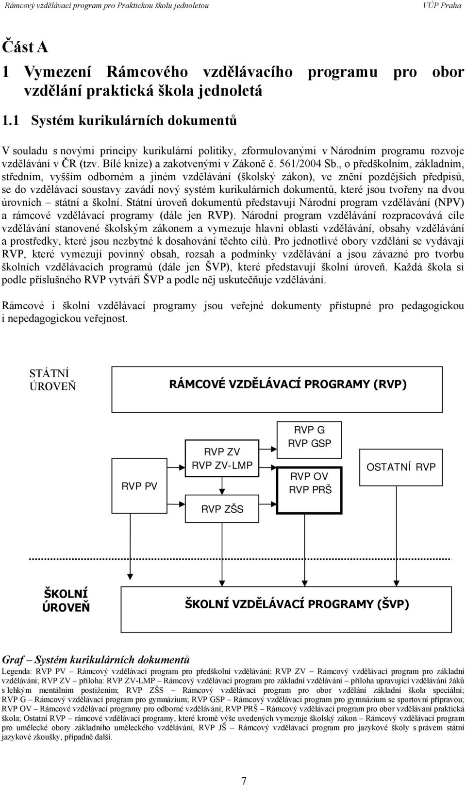 , o předškolním, základním, středním, vyšším odborném a jiném vzdělávání (školský zákon), ve znění pozdějších předpisů, se do vzdělávací soustavy zavádí nový systém kurikulárních dokumentů, které