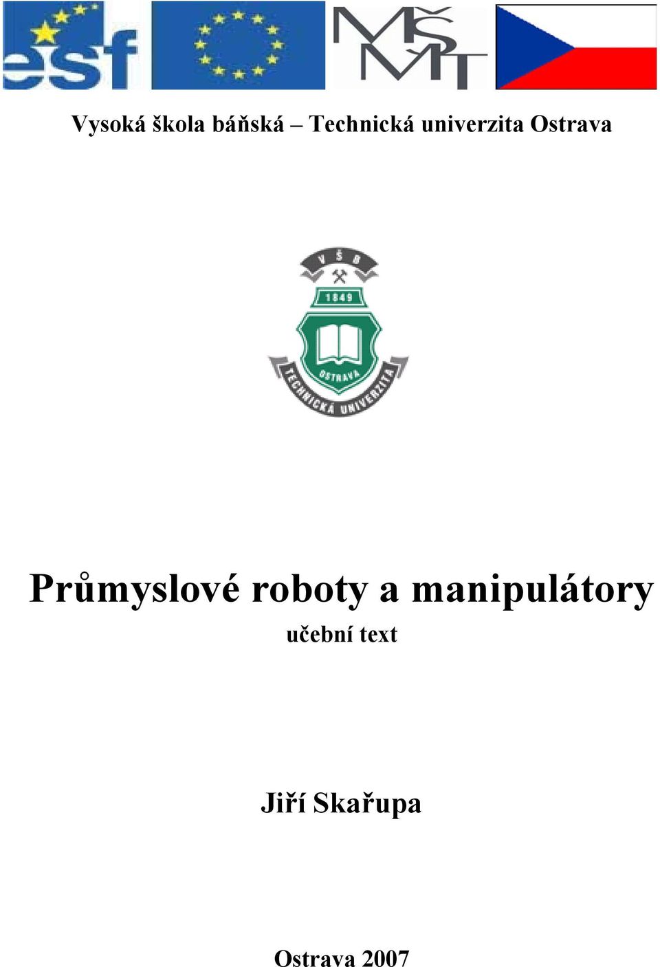 roboty a manipulátory učební