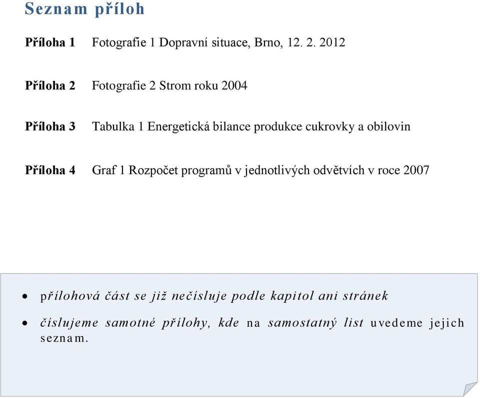 cukrovky a obilovin Příloha 4 Graf 1 Rozpočet programů v jednotlivých odvětvích v roce 2007