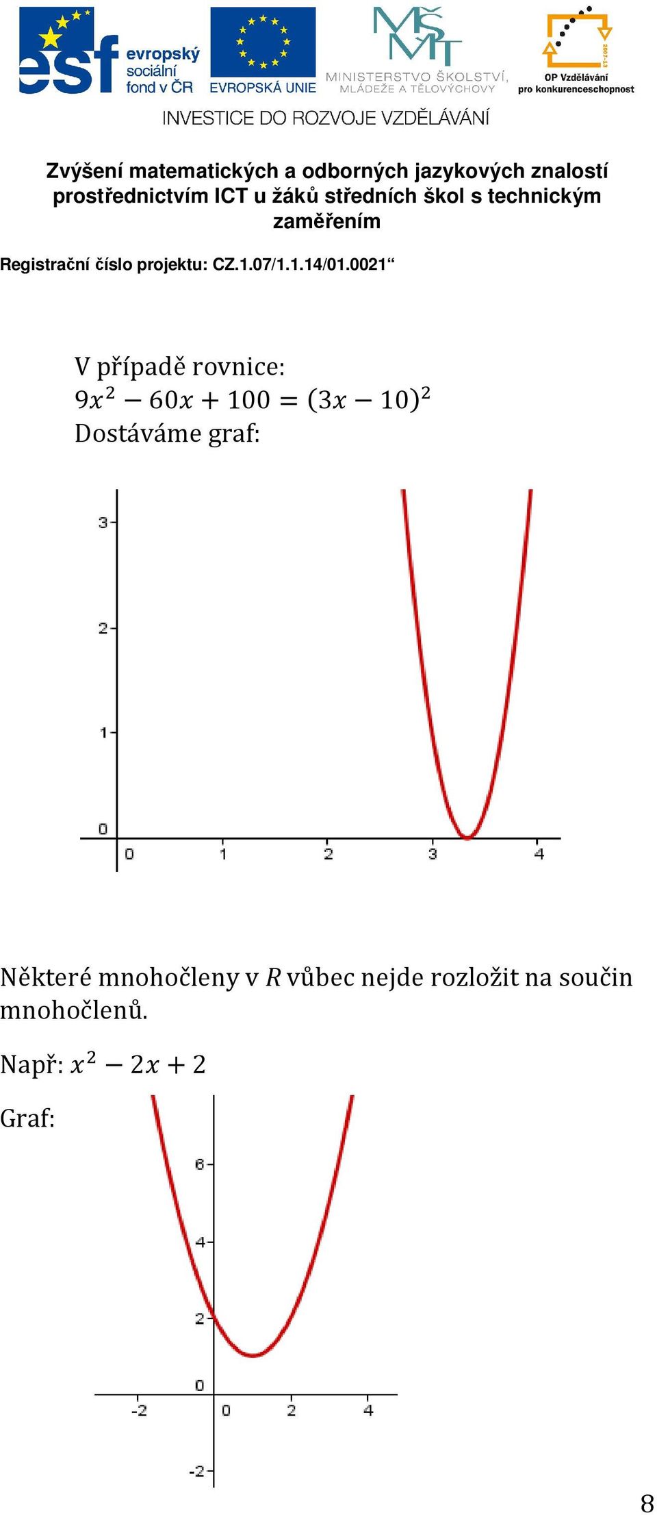 mnohočleny v R vůbec nejde