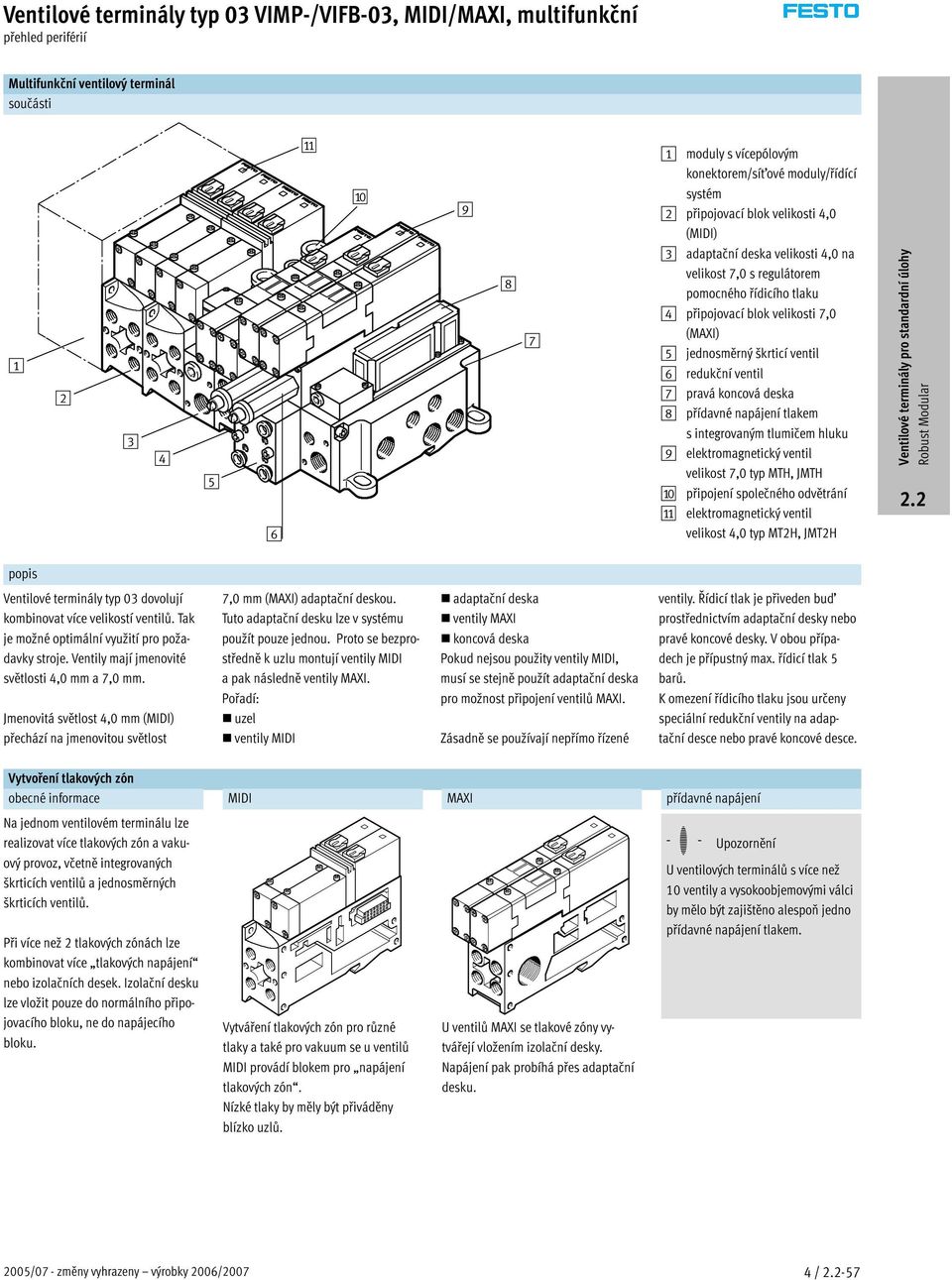 napájení tlakem s integrovaným tlumičem hluku 9 elektromagnetický ventil velikost 7,0 typ MTH, JMTH aj připojení společného odvětrání aa elektromagnetický ventil velikost 4,0 typ MT2H, JMT2H popis