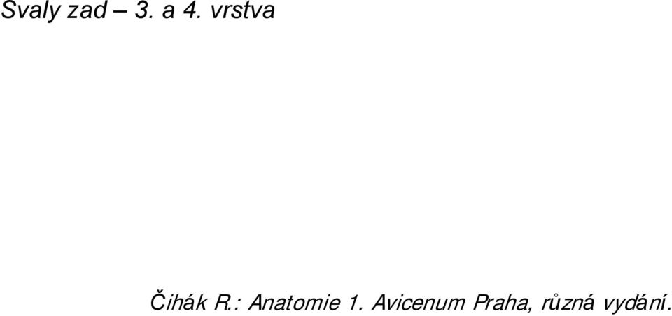 : Anatomie 1.