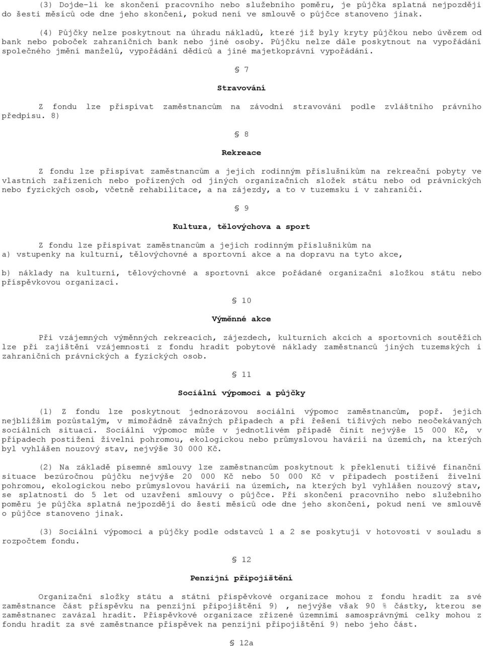 Půjčku nelze dále poskytnout na vypořádání společného jmění manželů, vypořádání dědiců a jiné majetkoprávní vypořádání.