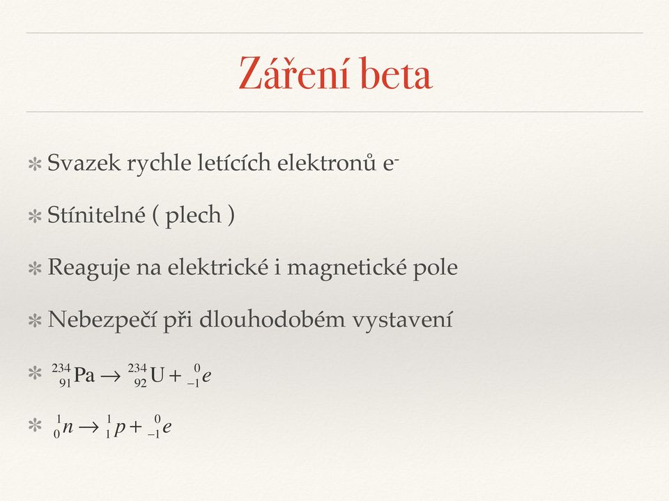 magnetické pole Nebezpečí při dlouhodobém