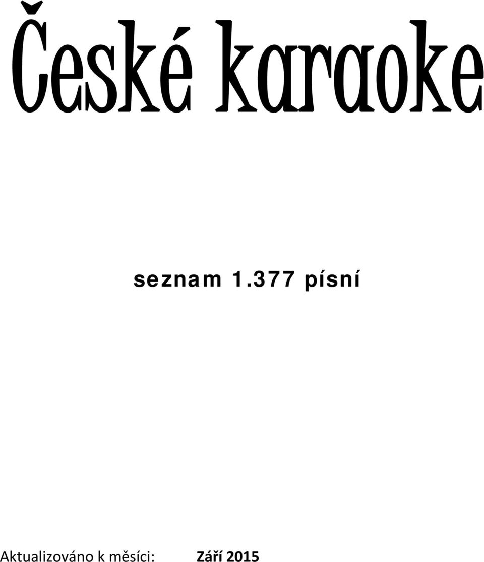 377 písní
