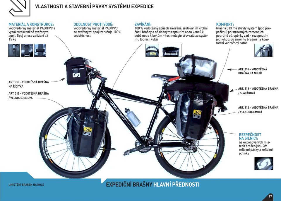 CYKLISTICKÉ BRAŠNY A NOSIČE. - PDF Free Download