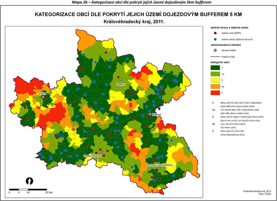 dle pokrytí jejich