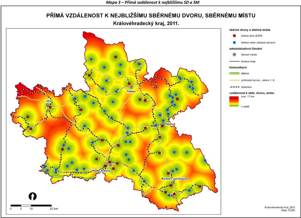 vzdálenost