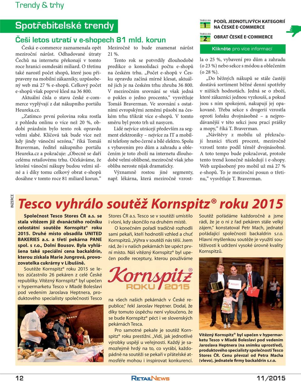 Celkový počet e-shopů však poprvé klesl na 36 800. Aktuální čísla o stavu české e-commerce vyplývají z dat nákupního portálu Heureka.cz.