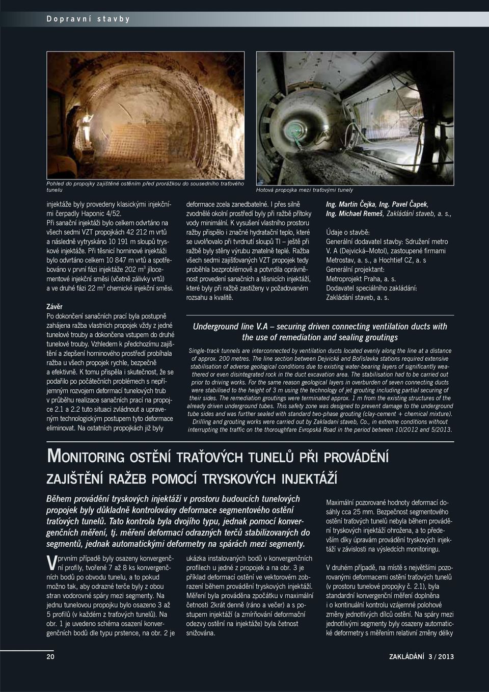 OBSAH. SERIÁL Historie speciálního zakládání staveb, 1. část 2 Ing.  Jindřich Řičica, ADSZS - PDF Free Download