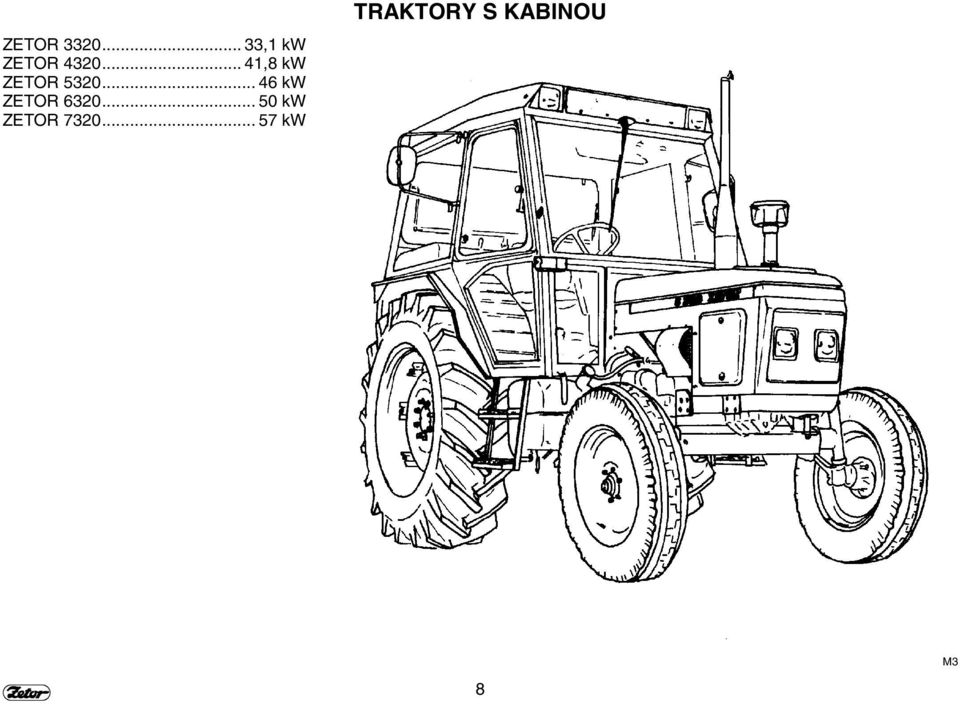 .. 46 kw ZETOR 6320.
