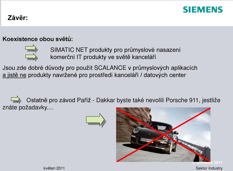 průmyslových aplikacích a jistě ne produkty navržené pro prostředí kanceláří /