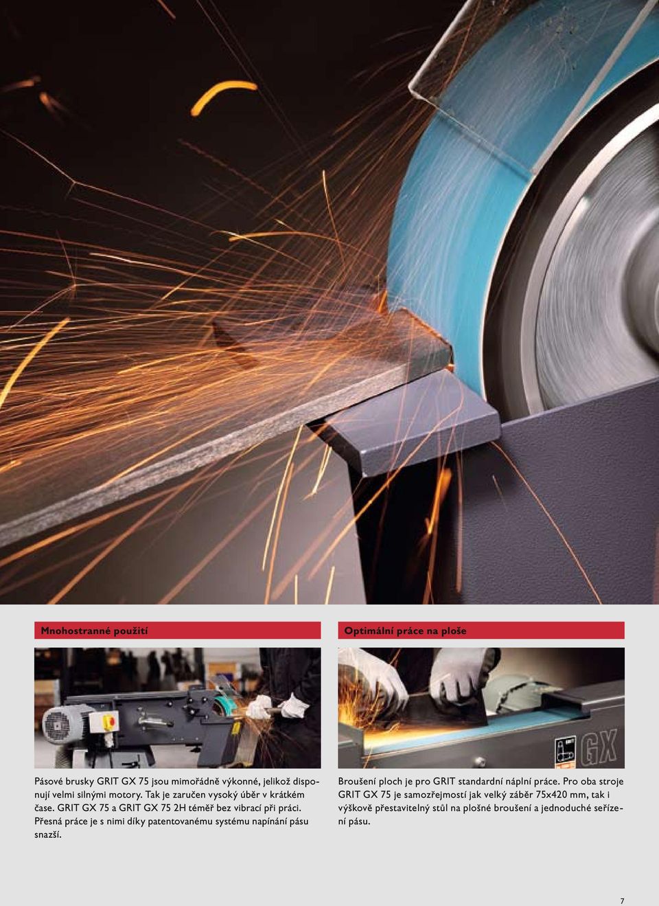 Profesionální pásové broušení pro průmysl a řemesla. - PDF Free Download