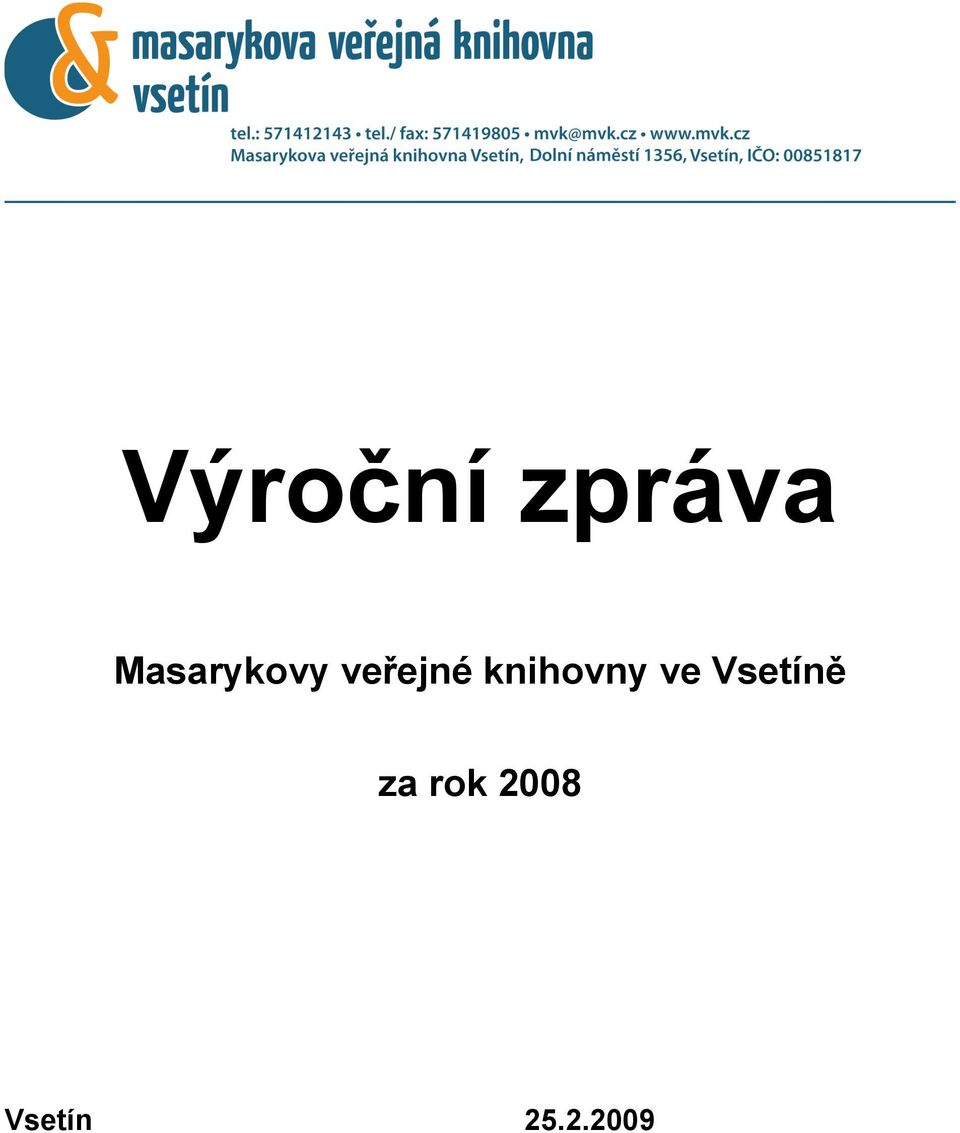 knihovny ve Vsetíně