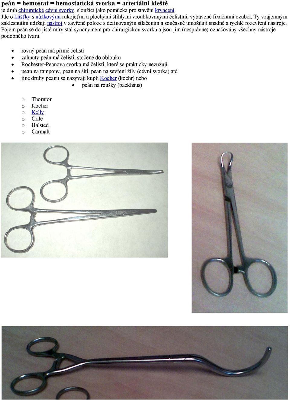 Chirurgické nářadí a nástroje klasifikace - PDF Free Download