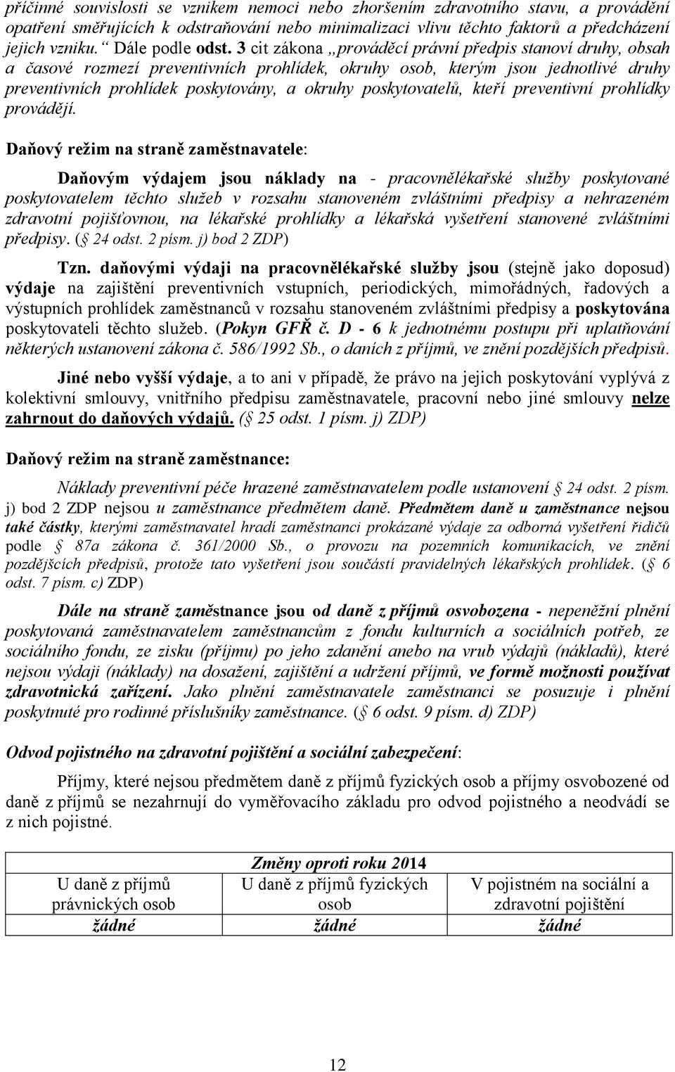 3 cit zákona prováděcí právní předpis stanoví druhy, obsah a časové rozmezí preventivních prohlídek, okruhy, kterým jsou jednotlivé druhy preventivních prohlídek poskytovány, a okruhy poskytovatelů,