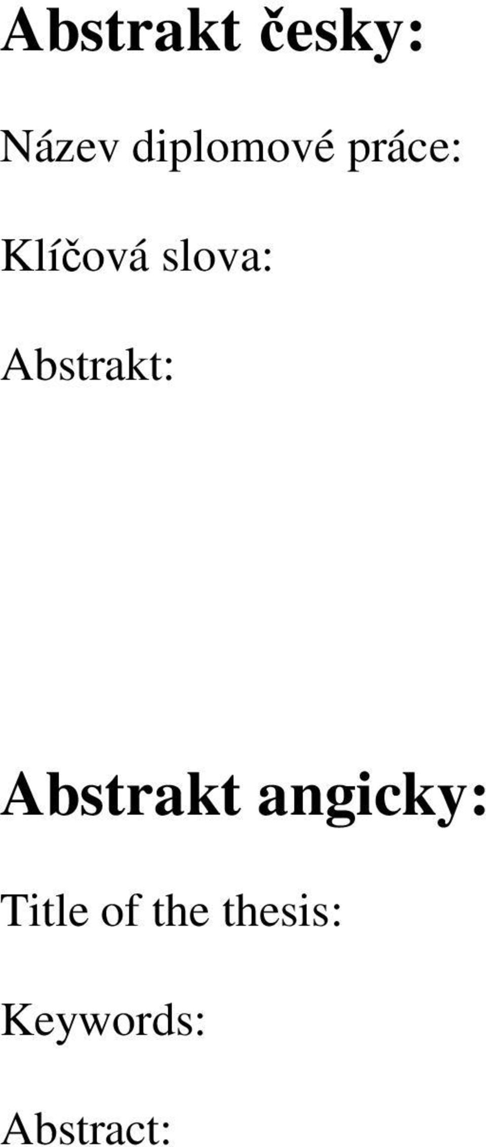 slova: Abstrakt: Abstrakt