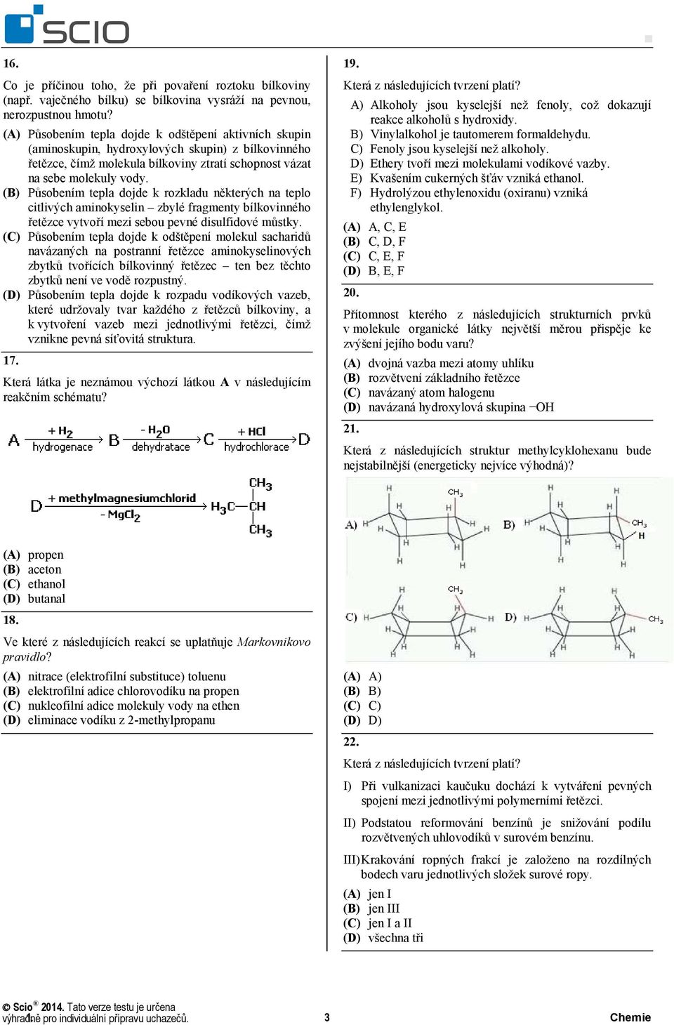 Chemie. 5. K uvedeným vzorcům (1 5) přiřaďte tvar struktury (A D) jejich  molekuly. 1) CO 2 2) SO 2 3) SO 3 4) NH 3 5) BF 3. - PDF Stažení zdarma