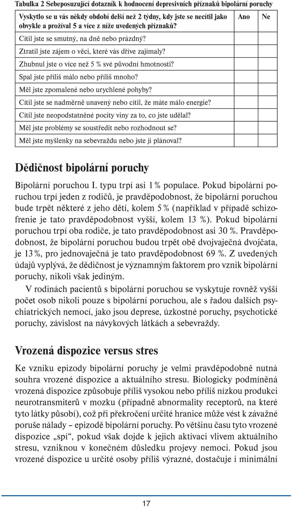 Spal jste příliš málo nebo příliš mnoho? Měl jste zpomalené nebo urychlené pohyby? Cítil jste se nadměrně unavený nebo cítil, že máte málo energie?