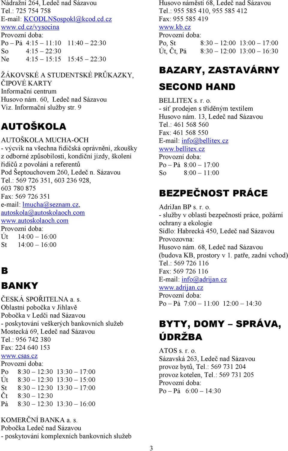 Informační služby str.