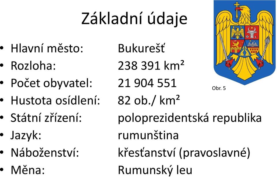 / km² Státní zřízení: poloprezidentská republika Jazyk: