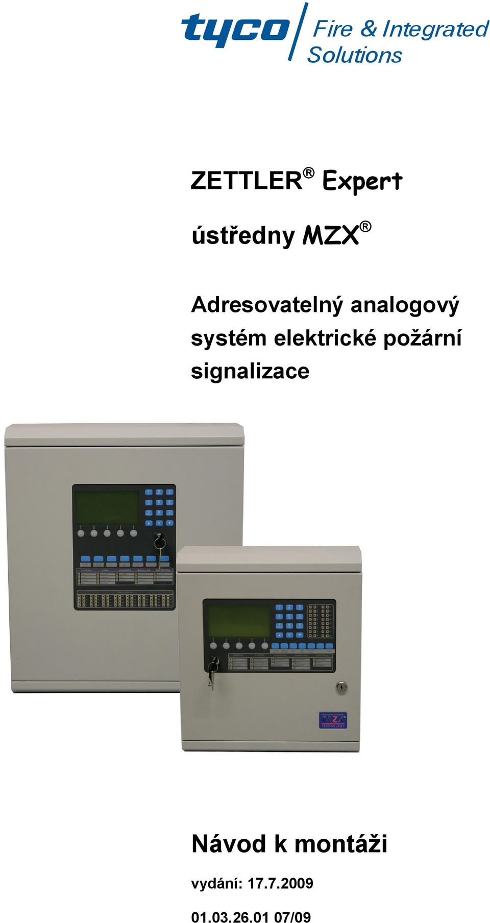 systém elektrické požární signalizace