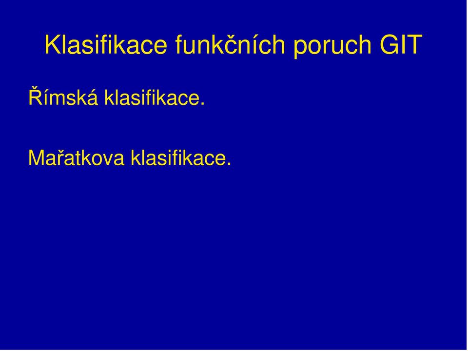 GIT Římská